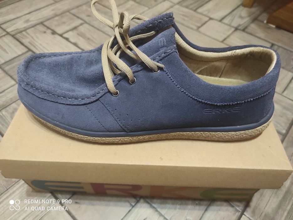 Мокасини замшеві ERKE