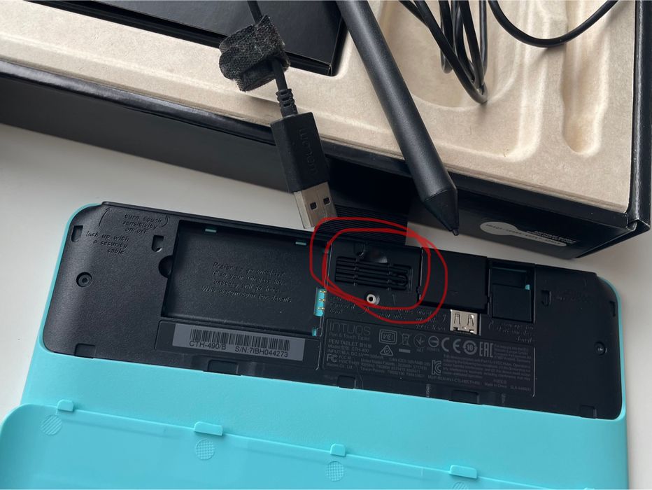 планшет wacom untuos art blue s