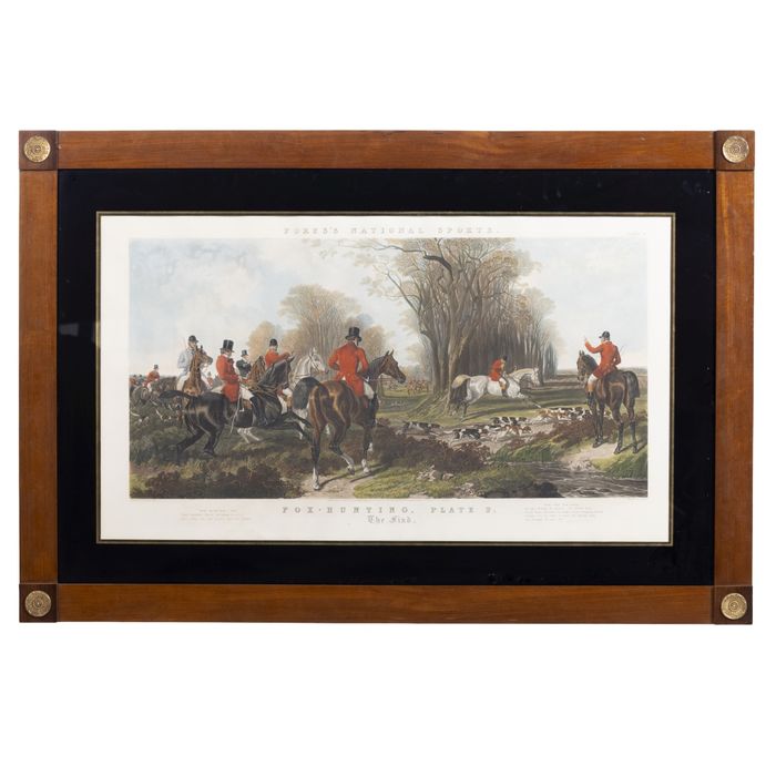 Gravuras - Caça à raposa - Fox-Hunting