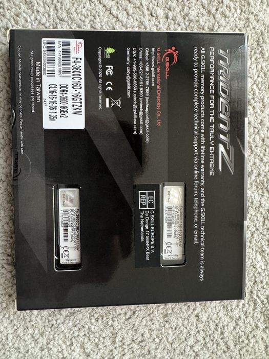 G.Skill Trident Z 16GB 3600 C1664284492051842121