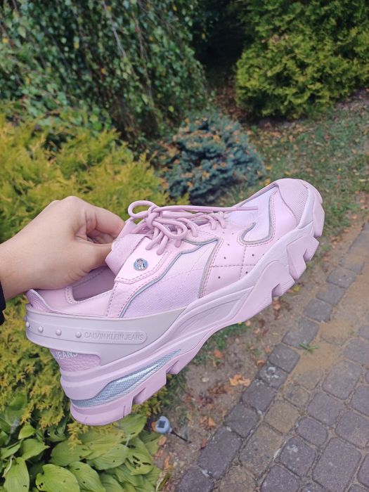 Sneakersy calvin klein damskie piekne