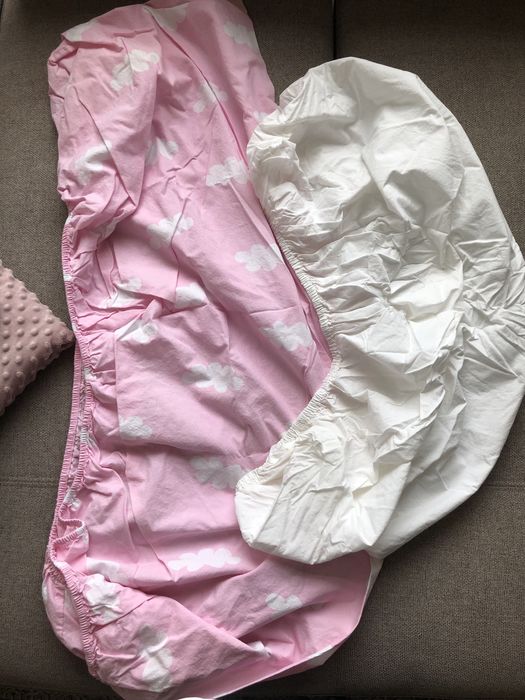 Набір у дитяче ліжечко/кокон twins з косичкою