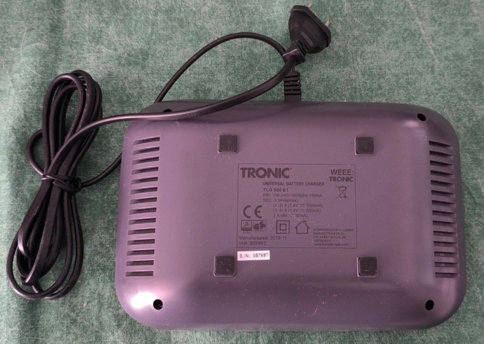 Carregador de pilhas