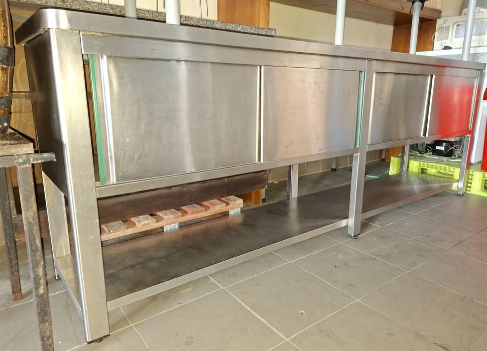 Bancada de Inox como nova