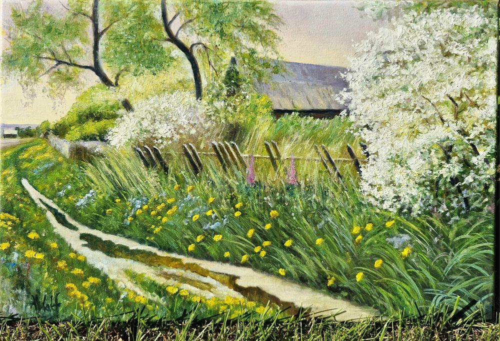 Obraz olejny Wiosna
