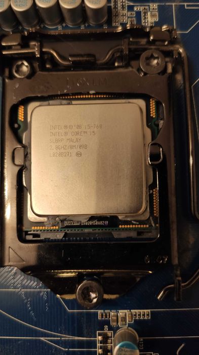 Procesor Intel i5 760 + płyta główna Gigabyte P55A-UD3