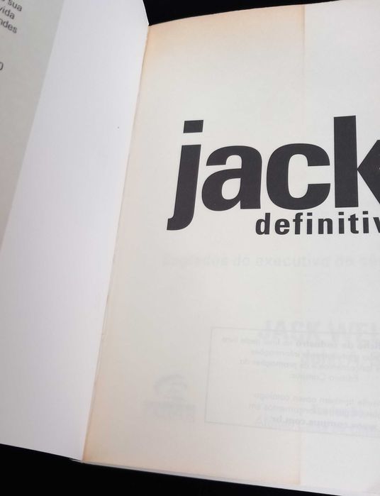 Jack Definitivo Segredos do executivo do século de J. Welch  [Prt Inc]