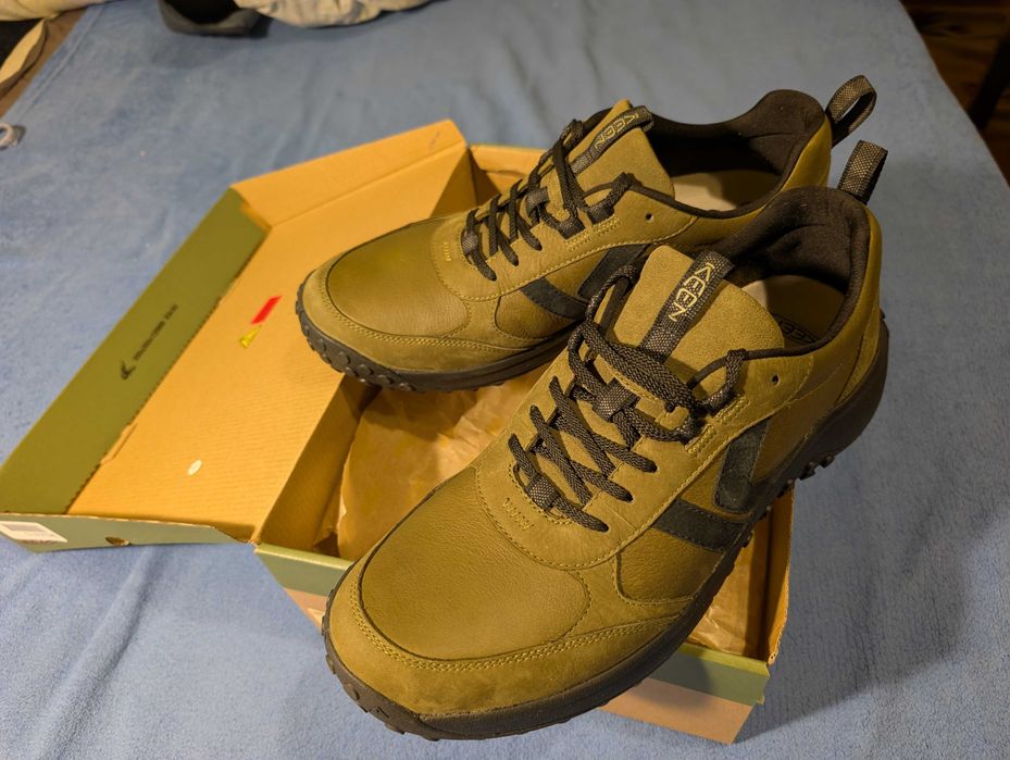 Keen KS86 Lea - 47 - US13 - 31см - темна оливка -ретро - нові!