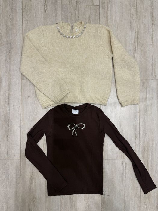 Джинси,світшот.кофта Zara,140 Набором!