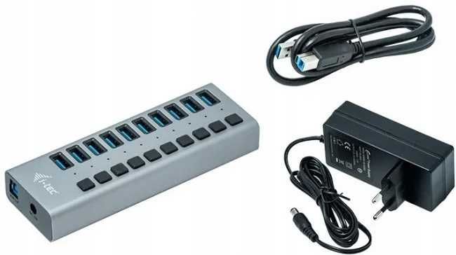 HUB i-tec 10 portów USB 3.0 - z ładowaniem