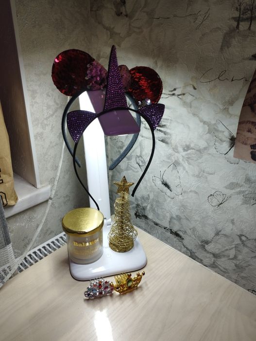 Обруч Мінімаус Єдиноріжка Котик Корона