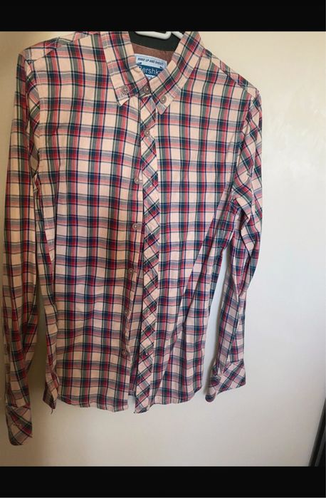 Koszula meska w krate bershka S