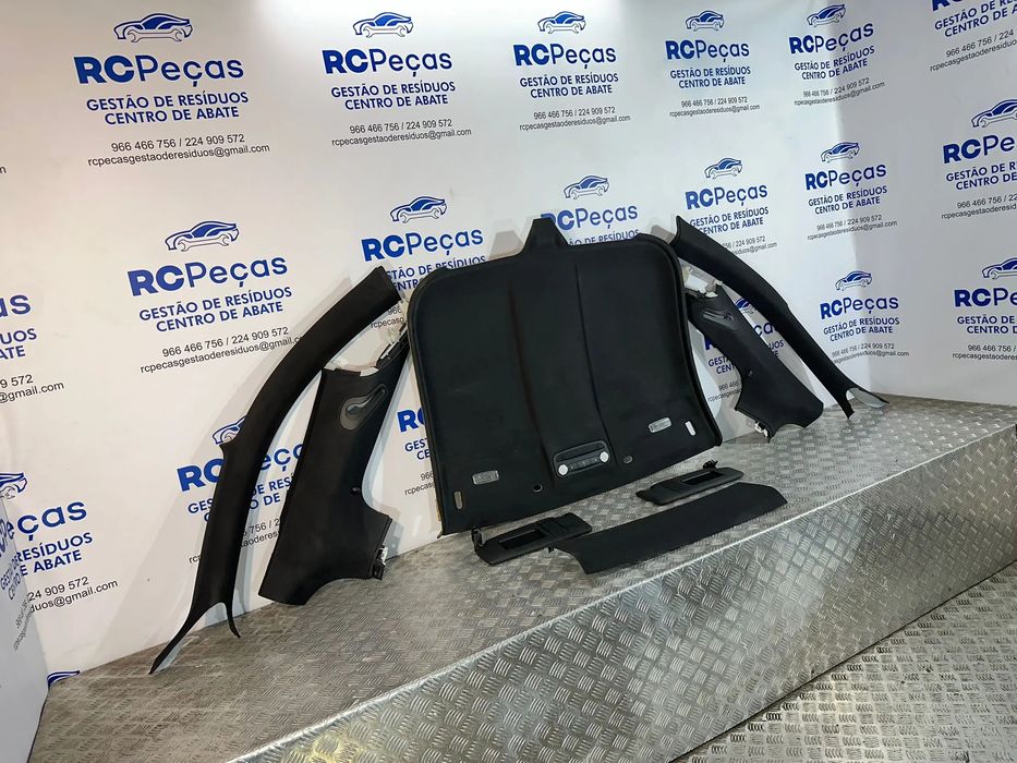 Conjunto Interior Tecto Cupula Preto Original Audi TT 8J SLine 2006 -