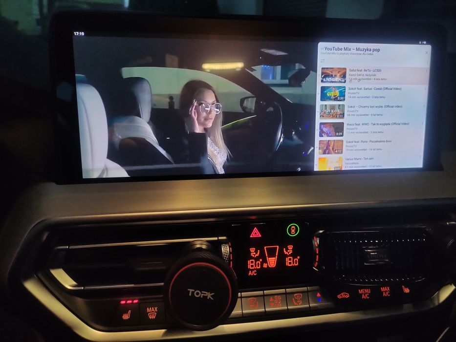 BMW od 2017 ID6 ID7 ID8 bezprzewodowy CARPLAY android BOX PLUG&PLAY