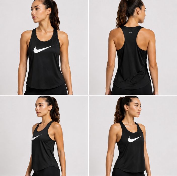 Майка NIKE Running Dri-Fit оригінал | Жіноча | Розмір L | чорна