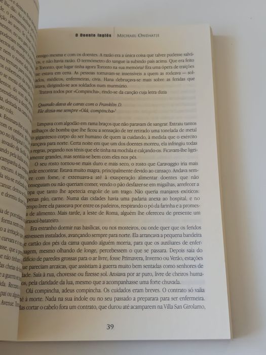 O doente inglês -
