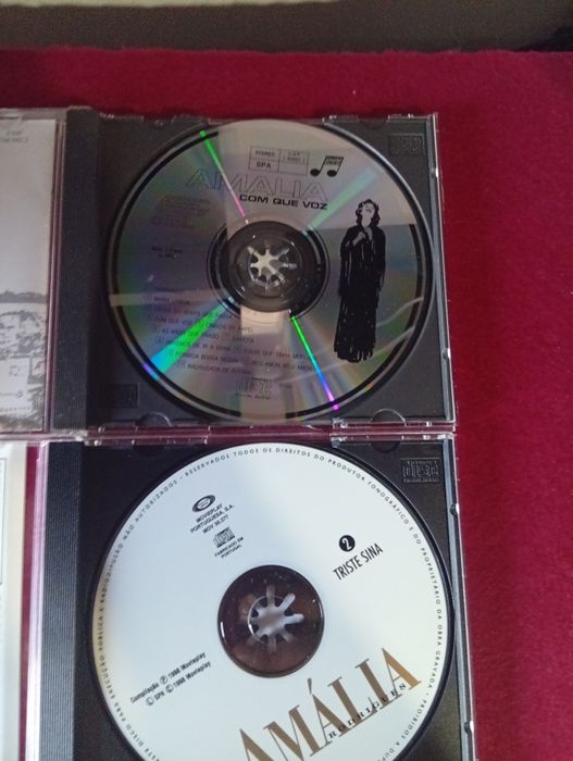 Conjunto de CDs Amália Rodrigues