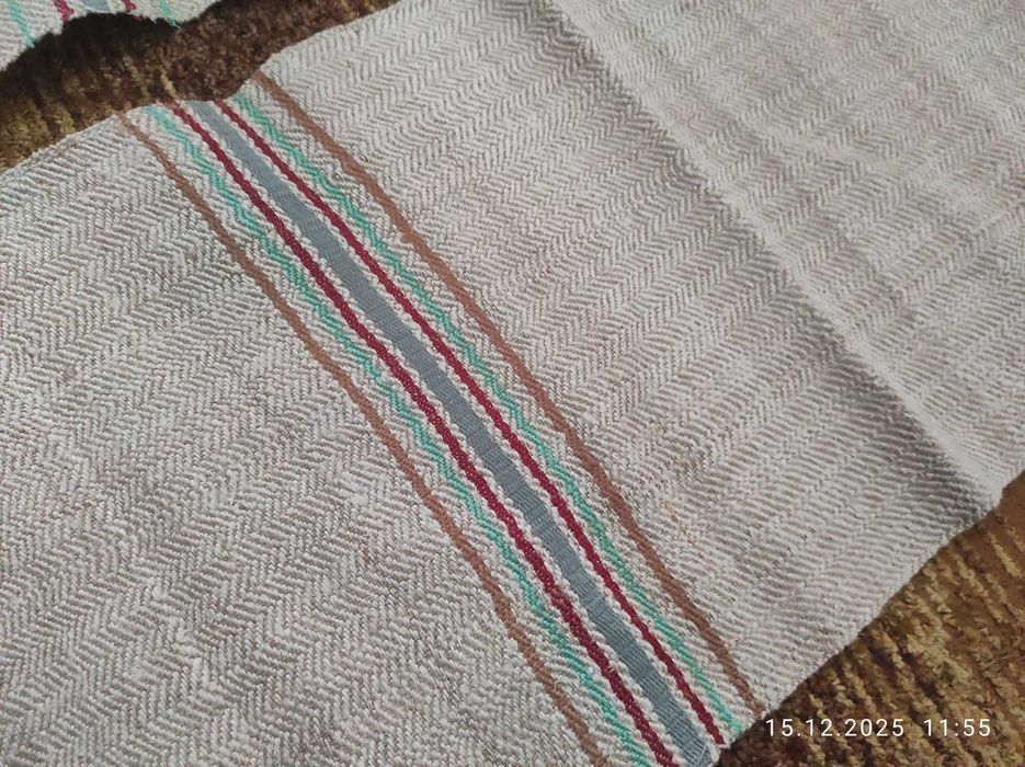 Рушник домотканний льон та коноплі.