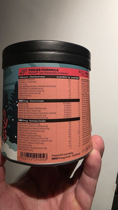 HOLY 350g  izotonik elektrolity witaminy energy