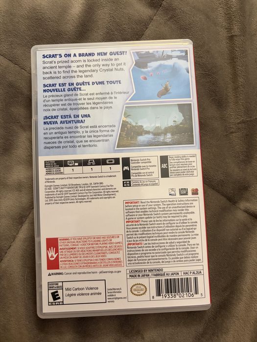 Гра Ice Age: Scrat’s Nutty Adventure Nintendo Switch