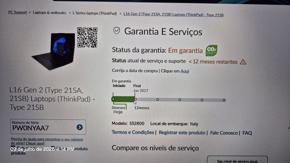 Lenovo ThinkPad L16 gen 2 novo