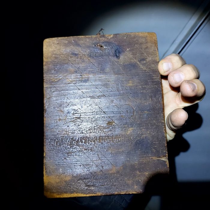 ikona bardzo stara nieduża