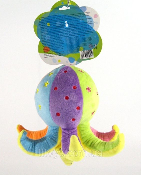 Bimbo Музыкальная игрушка погремушка Осьминог подвеска підвіска