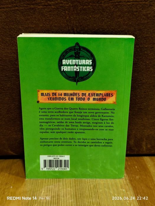 Aventuras Fantásticas n.34:A lenda dos cavaleiros das trevas