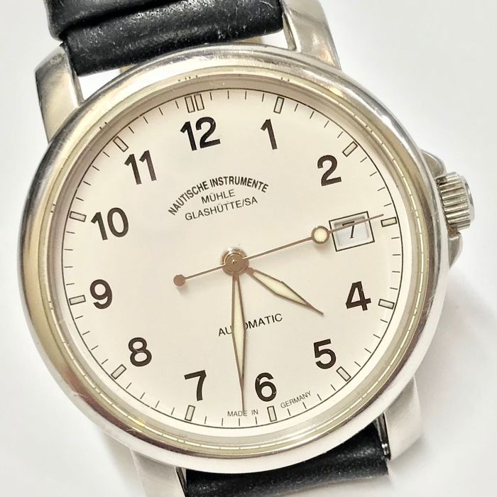 Mühle Glashütte M12500 Nautische Instrumente automat ETA 2824 36mm Zegarek