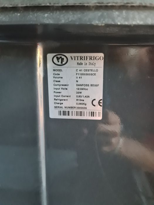 Frigorífico Portátil Vitrifrigo 12/24