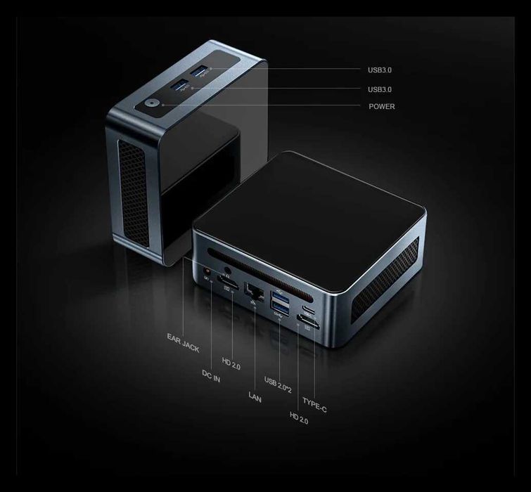 eey AN2P Mini PC R5 5625UЗапечатанные