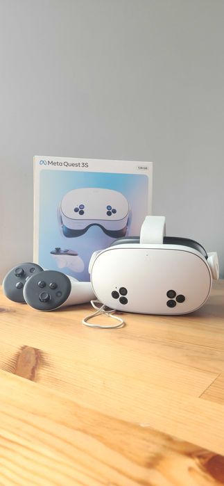 Meta Quest 3s 128gb gwarancja do 16.07 Warszawa Mokotów • OLX.pl