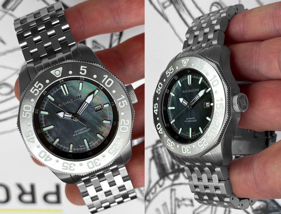 Годинник ARAGON Sea Charger G3 NH35 Automatic 50 мм. 200 МТ.