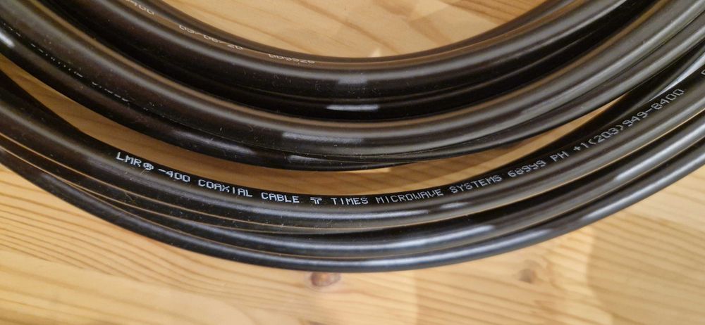 SMA RP to N Female LMR-400 Times Microwave Coaxial Cable Helium 10m