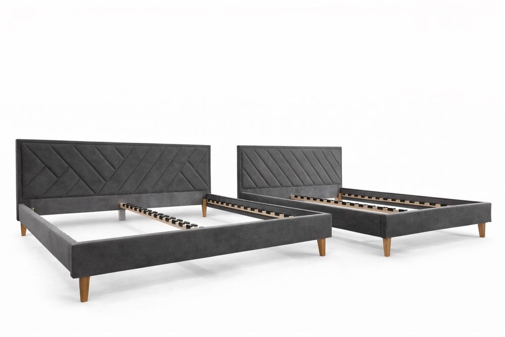 двуспальне деревʼяне  ліжко