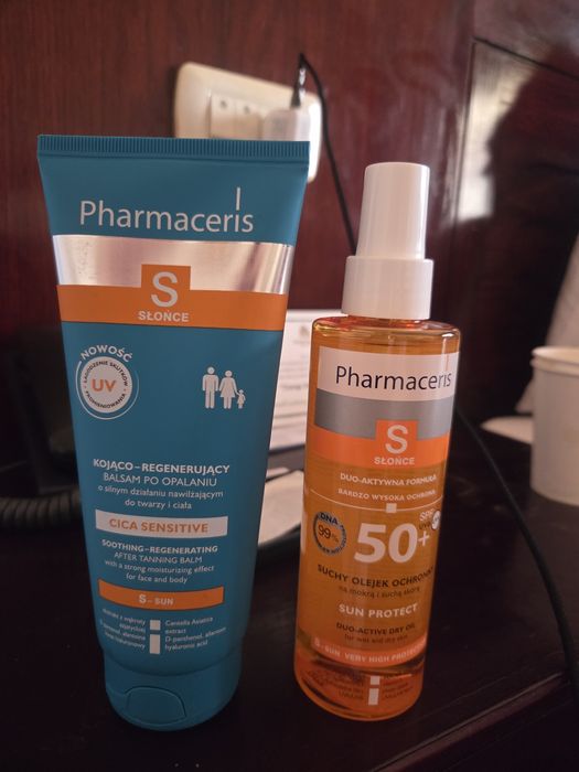 PHARMACERIS S SUN PROTECT Suchy olejek ochronny do ciała SPF50+ - 200 ml