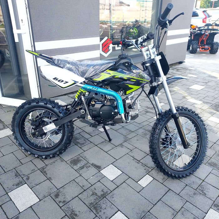 Пітбайк XTR 607 125cc 17/14, 9 к.с., вага 70 кг, від 12 років доставка