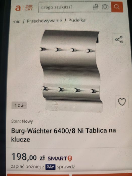Wieszak na klucze