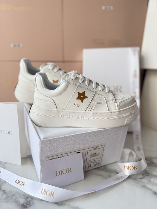 Sneakersy Dior Star White