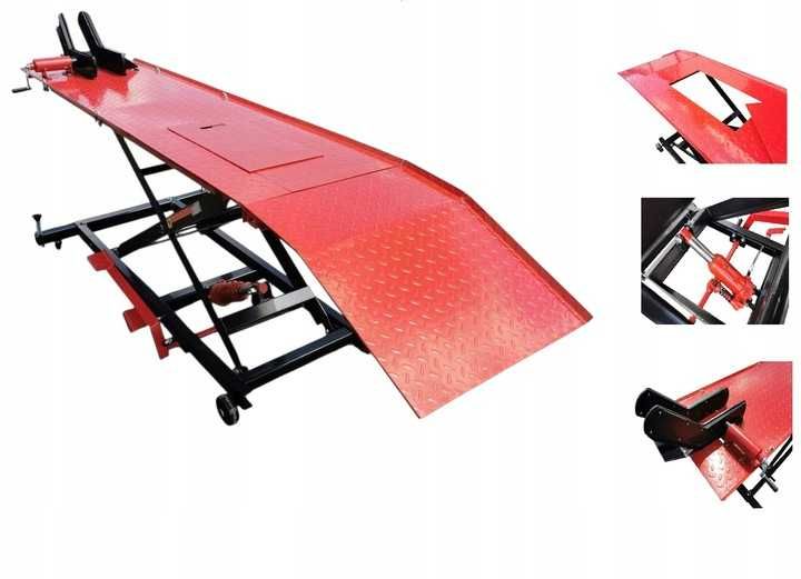 Platformowy podnośnik motocyklowy PLATFORMA RAMPA DLUGI 260cm
2 390 zł