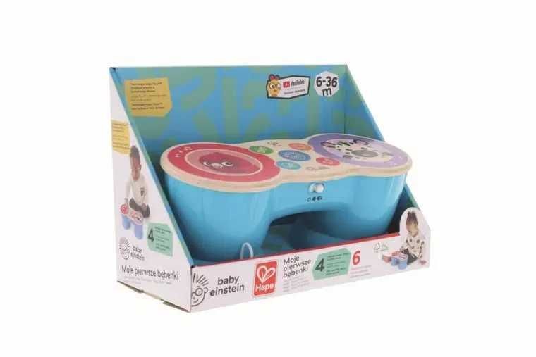 Hape, Baby Einstein, Magiczne dotykowe bębenki, zabawka muzyczna