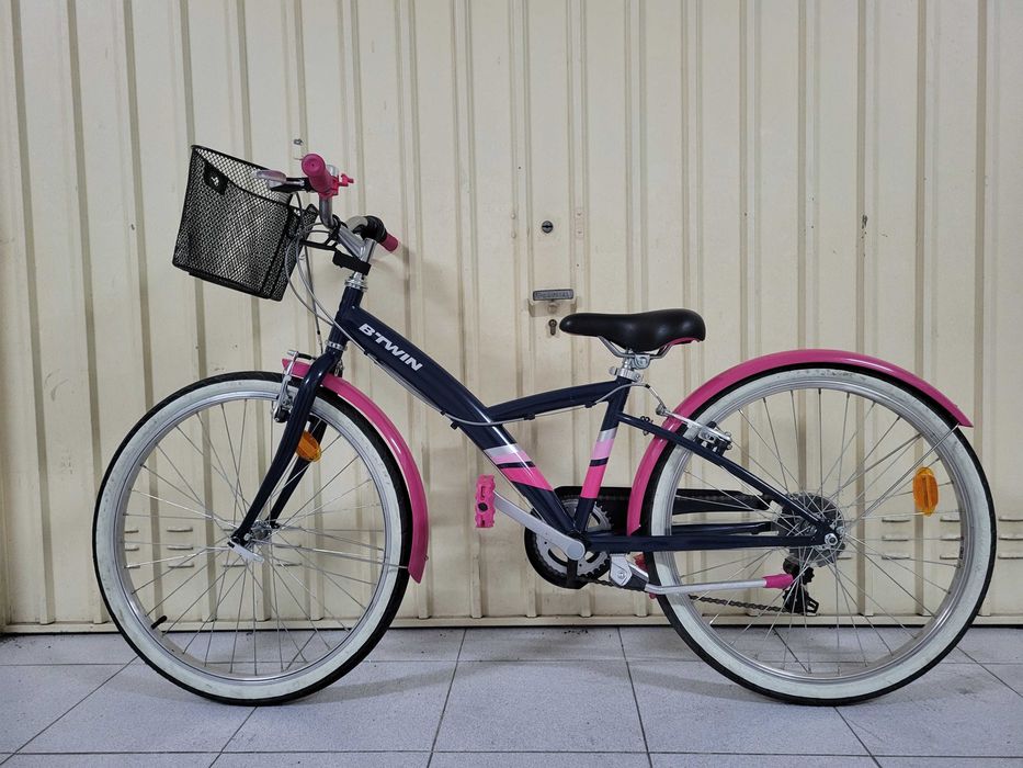 Bicicleta para menina Btwin Original 500, roda 24
