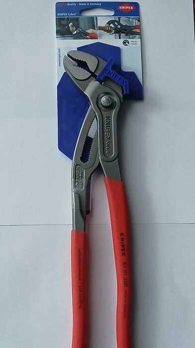 KNIPEX Cobra Szczypce nastawne do rur nowej generacji 300mm*oryginał nowe