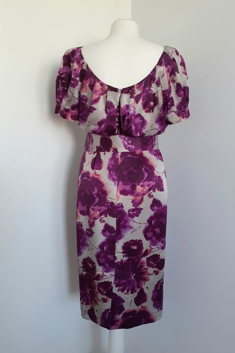 Sukienka jedwabna Victoria's Secret r. 36