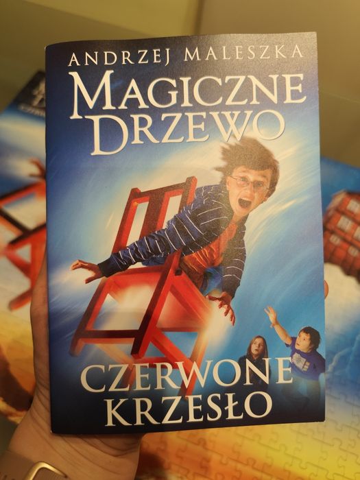 Puzzle Andrzej Maleszka Magiczne Drzewo Czerwone Krzesło 500 elementów UNIKAT