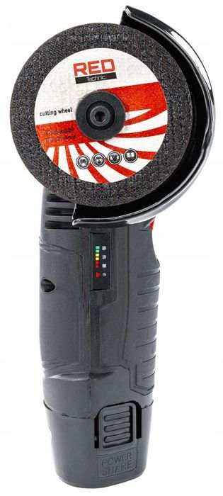 Mini szlifierka kątowa akumulatorowa 12v bezszczotkowa +2xaku 7xtarcza