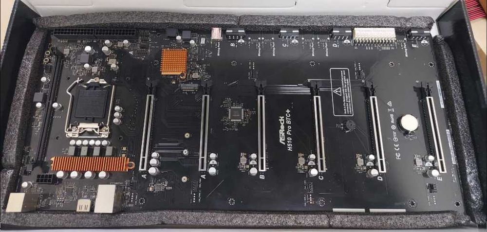 материнська плата AsRock H510Pro BTC+ socket 1200