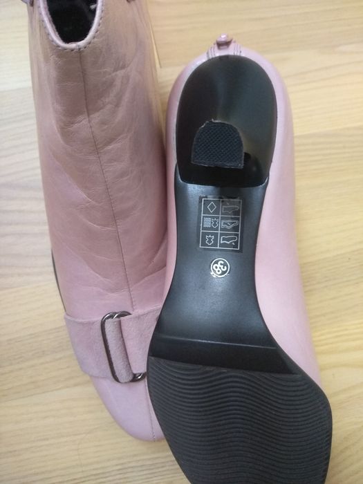 Buty nowe skórzane Julia Monti rozm.38