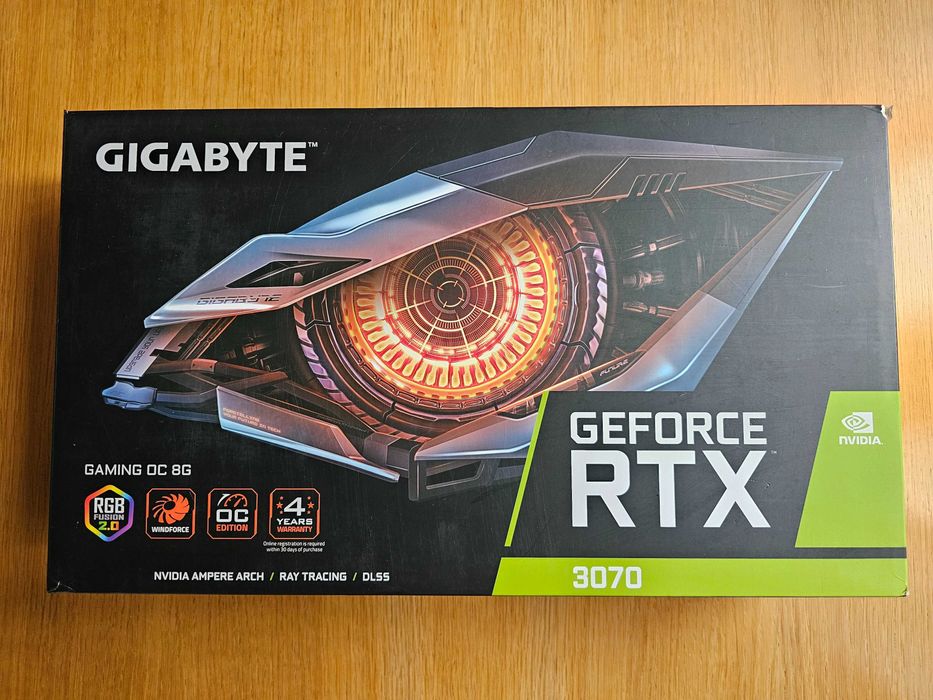 Karta graficzna Gigabyte GeForce RTX 3070 GAMING OC 8GB 100% SPRAWNA