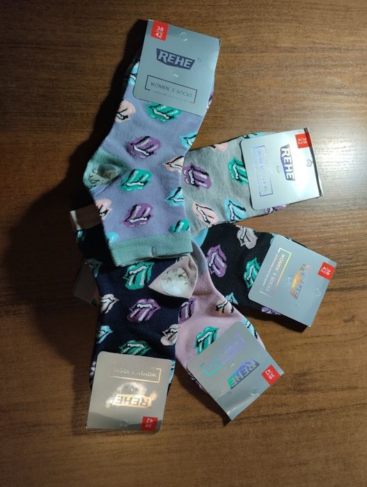 Damskie skarpety bawełniane, 38-42